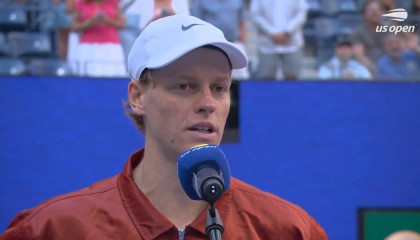 中超-辛纳：第二周在幕后看到的人更少了，这表明我仍然在这里